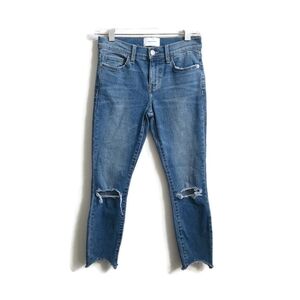 CURRENT/ELLIOTT | Jeans distressed blue sz 26